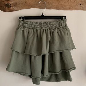 Aerie Weekend Ruffle Skirt